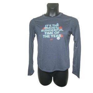 Brooks NWT Heather Asphalt Size XXL Merry Runderful Distance Graphic Shirt